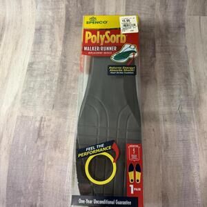 Spenco Polysorb Walker/Runner Athletic Insoles Size 5 (Men's 12-13)